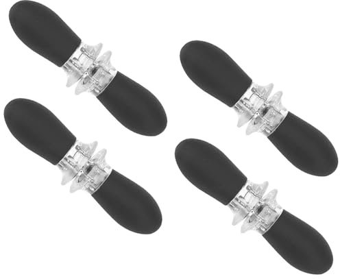 4 Pairs Dustproof Stainless Steel Corn Cob Holders Ergonomic Handle Barbecue Corn Skewers Portable Lightweight Sweetcorn Forks for Home Cooking, Camping