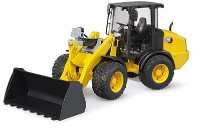 bruder 02485 - Cargadora compacta articulada Cat - 1:16 vehículo, minicargadora, cargadora articulada, cargadora sobre Ruedas, Juguete a Partir de 3 años
