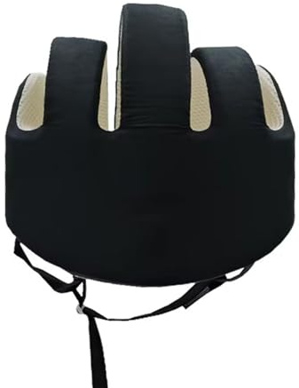 funifuni Casco Protector anticaída para Personas Mayores, Casco Protector Grueso y Suave, Gorra Protectora Ajustable para Personas Mayores
