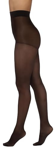 Sarah Borghi Fit 70 Collant Donna 70 Denari Velato, Calze a Compressione Graduata, Riposanti, in Lycra con Tassello in Cotone e Cucitura Piatta, Made in Italy (castoro, 4)