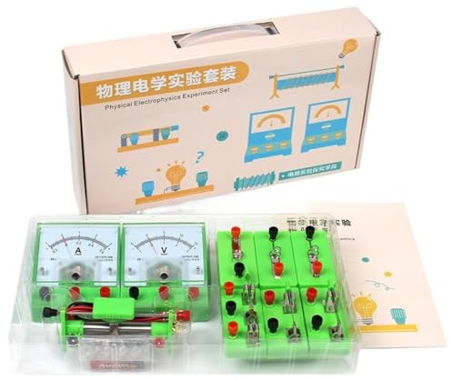 FENGJISUN Experimentos De Circuito Herramienta Kit De Circuito De Aprendizaje For Laboratorio De Ciencias Físicas, Conjunto De Experimentos De Electricidad For Estudiantes