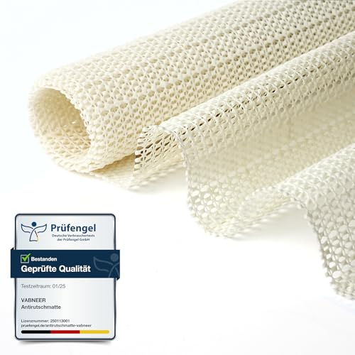 VABNEER Alfombrilla antideslizante de PVC, 60 x 100 cm, multiusos, tope para alfombra para cajones, coche, maletero, cocina, caravana, estantería