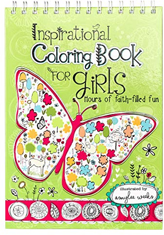 Inspirational Coloring Book for Girls: Hours of Faith-Filled Fun