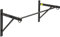 GYM MASTER Heavy Duty Wall Mounted Pull Chin Up Bar with Hoop Anchors for Resistance Bands Straps