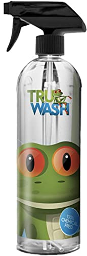 Garden Magic TruWash Quickshine TruWASH Glass and Shiny Stuff Cleaner (Glass, Chrome, Stainless Steel, TV, Laptops, Car Windows, Mirrors, Phone Screens, Shower Doors) (1)