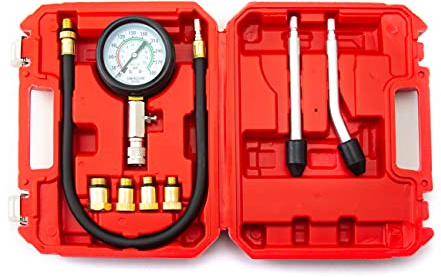 VCT Auto Motorcycle ATV Engine Compression Test Tester Kit