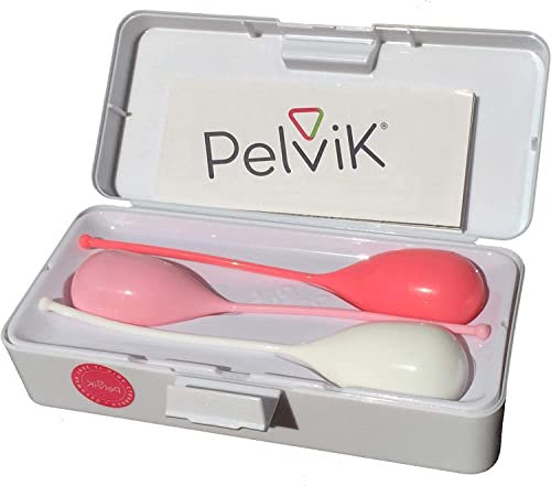 Pelvik 3 Coni Palline Kegēl - Dispositivo Medico Brevettato per la Riabilitazione del Pavimento Pelvico - Ginnastica Pelvica per Incontinenza Urinaria, per Post Parto