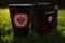 THE SOCCER CLUB Eintracht Frankfurt SGE Leuchtbecher – Einzigartiger Fanartikel leuchtet in Vereinsfarben! Perfekt für echte Fans, 450ml, Batterien inklusive (2)