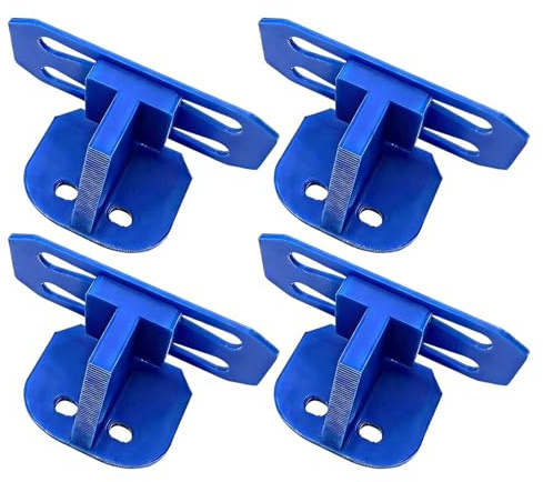 Skenhållare, ABS- | 4-pack väggfäste, 45 G – kompatibel med Hot-Wheels-skensystem och eller lastbilar i skala 1:64 för vertikal förvaring och rumspresent