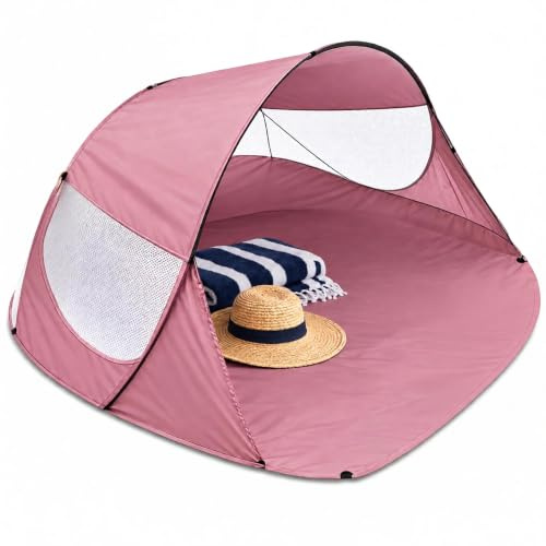 GOODS+GADGETS® Pop-Up Beach Tent Shell with UV SPF 30+ Protection