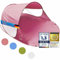 CANYON CRUISE Strandmuschel Pop Up Strand-Zelt Windschutz am Strand Wurfzelt Blitzschnell Selbstaufbauendes Sonnensegel Outdoor Zelt Automatik Muschel mit UV-Sonnenschutz (Pink)