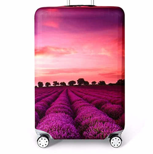 YianBestja Bestja Housse de Protection élastique pour Valise, Voyage, Bagage, Chariot de 45 à 32 cm