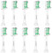 Vochigh Replacement Toothbrush-Heads Compatible with Philips Sonicare DiamondClean: fits Plaque Control& HealthyWhite Electric Toothbrush, 10 Pack