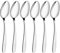 Waikhomes 6 PCS Stainless Steel Salad Serving Spoons for Parties Dinner, Large Tablespoons Buffet Banquet Spoons