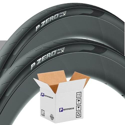 Paar (2 Stück) Fahrradreifen CYCLING P Race Zero X TLR Straßenreifen - Tubeless ready - TechWALL + Road - SmartEVO (700 x 30 c - 30-622 on RIM 21C)