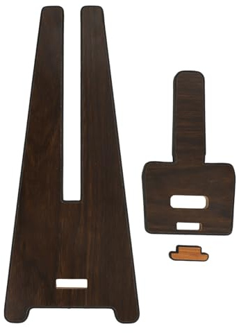 Support pour Instruments à Vent électroniques, Structure en X, Rembourrage en Mousse Souple en Bois de Rose, Support Universel Portable, Conçu pour Accueillir la Plupart des