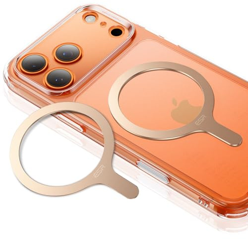 ESR for MagSafe Sticker, MagSafe Ring, 2 Pack Metal Ring for Phone Case, Universal Wireless Charger Conversion Kit for iPhone 17/16/15/14/13/12/11/X/8, Galaxy S25/S24/S23, Pixel 10