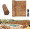 Recinto di Canne 50 60 70 80 90 100 110 120 130 Cm Recinzione in bambù, Schermo Privacy Decorativo per Recinzione Giardino Cortile Divisorio - Intrecciata A Mano(110x900cm(3.6x29.5FT))