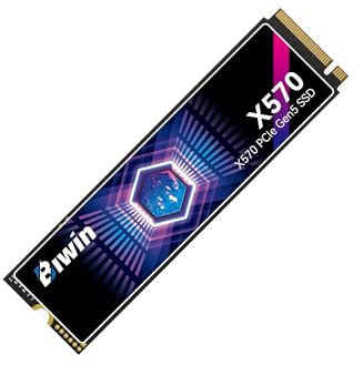 BIWIN Black Opal X570 Gen5 SSD 1TB, M.2 2280 PCIe 5.0 NVMe 2.0, Up to 14000 MB/s, Microsoft Directstorage Internal Solid State Drive for Desktop & Laptop AI PC