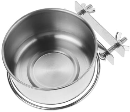 BESPORTBLE Ciotola per Cani da Parete Mangiatoia Montata Muro per Acqua e Cibo Accessori per Cucce per Cani Stazione di Alimentazione per Animali Domestici