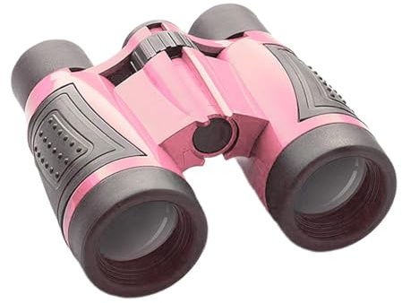 RCGOFOLLOW Binoculares para niños eficaces diseñados para manos pequeñas que fomentan la diversión y la exploración al aire libre para niños pequeños Binoculares para Telescopio de observación de