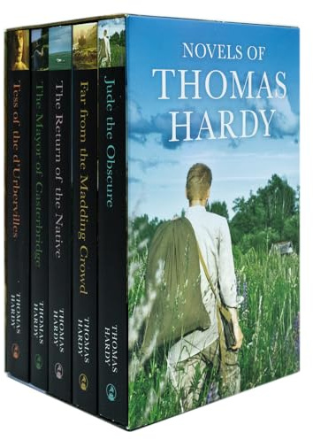 The Novels of Thomas Hardy 5 Books Set (Jude the Obscure, Tess of the d'Urbervilles, The Return of the Native, The Mayor of Casterbridge, Far from the Madding Crowd)