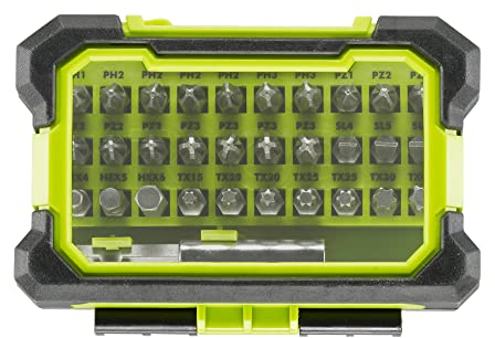 Ryobi RAK31MSDI Torque+ Impact 25mm Screwdriver Bit Set (31 Piece)