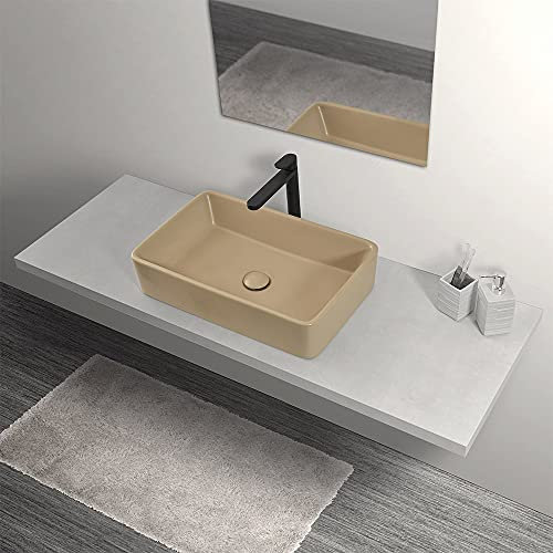 Inbagno Mensola sospesa per lavabo Bagno da appoggio, Larghezza 60/80/110/140, Serie Master con Rivestimento Idrorepellente (Grigio Nuvola, Mensola 110 cm)