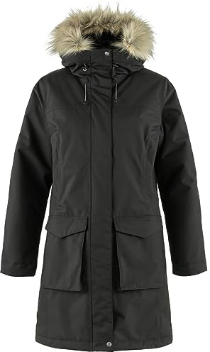 Fjallraven 87161-550 Nuuk Lite Parka W Jacket Women's Black Size XL