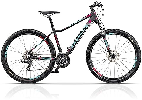 Airtracks 27,5 Zoll Mountainbike Damen MTB Fahrrad Hardtail CAUSA SL1 21 Gang Shimano - Rahmenhöhen 40cm, 44cm und 48cm - Modelljahr 2023 (44cm (Körpergröße 165-175cm))
