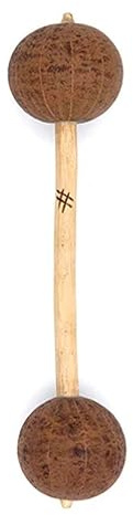 Doble Televi Calabaza Maraca Shaker (Doble)