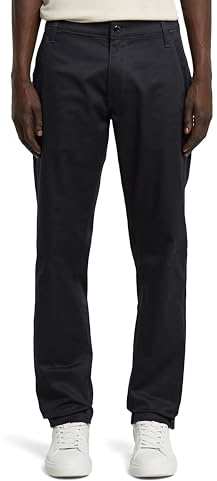 G-STAR Pantalones Chinos Morry Tapered para Hombre, Azul (Salute D26400-C105-C742), 33W / 32L