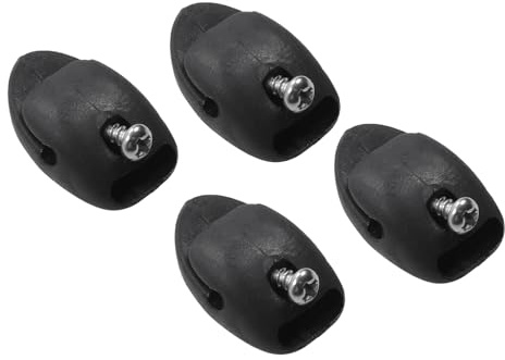 Generisch Fahrrad Schutzblech Clip Streben Befestigung Halter Mudguard Holder (Schwarz 4 Stück)