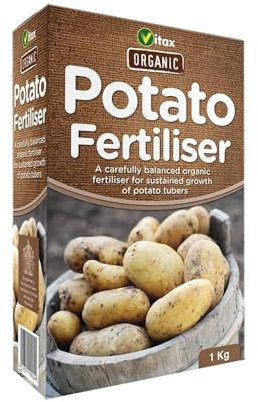 Organic Potato Fertiliser - Natural Slow-Release Plant Food for Bumper Potato Harvests, Safe for Vegetable Crops, 100% Organic (Organic Potato Fertiliser 1kg)