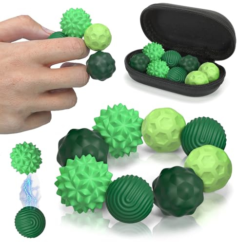Magnetic Fidget Balls for Adults & Teens, Quiet Fidget Toys for Office Desk
