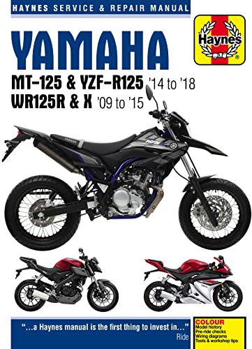 Yamaha MT-125 & YZF-R125 (14-18), WR125R/X (09-15)