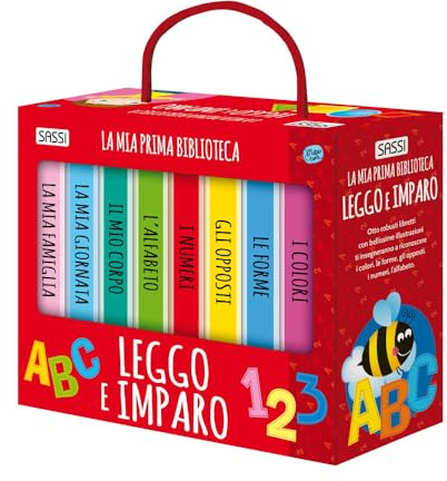 Leggo e imparo. La mia prima biblioteca. Ediz. illustrata