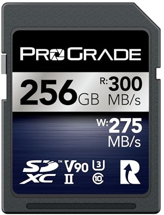 ProGrade Digital SDXC UHS-II V90 Iridium Memory Card (256GB)