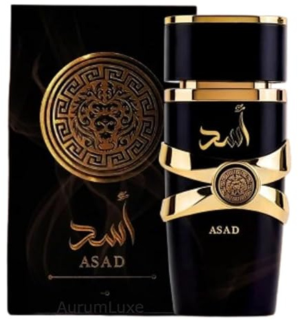 AURUMLUXE Asad, Perfume Asad, Perfume para hombres, Eau de Parfum 100 ml, Perfume árabe, Hombre