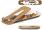 Saveur et Degustation ka1084g/Web Korb/Brotschneidebrett Messer 3 in 1 AS/ABS/Bambus grau 40 x 12 x 8,50 cm