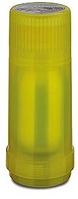 ROTPUNKT Isolierflasche 40 MAX 0,25 l langlebig I hochwertig I Büro I auslaufsicher I frischer Geschmack - Glaseinsatz I 24 Std heiß 36 Std kalt I gl. canary