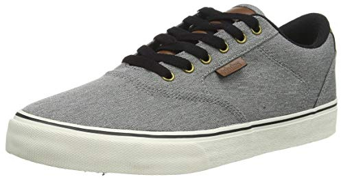 etnies Blitz, Scarpe da Skateboard Unisex-Adulto, Grigio/Marrone, 41 EU