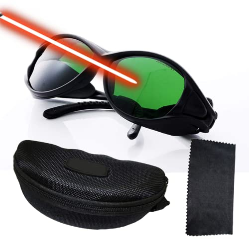 JILERWEAR 190-2000nm IPL Laser Schutzbrille für regenerative Sommersprossen Hautaufhellung, Haarentfernungs Schutzbrille, Tattoo Entfernungs Pigmentabsorber Brille
