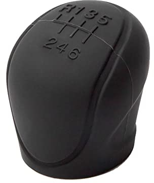 LIUZHIPENG Copertura per pomello del cambio manuale a 6 marce, in morbido silicone, antiscivolo, per auto