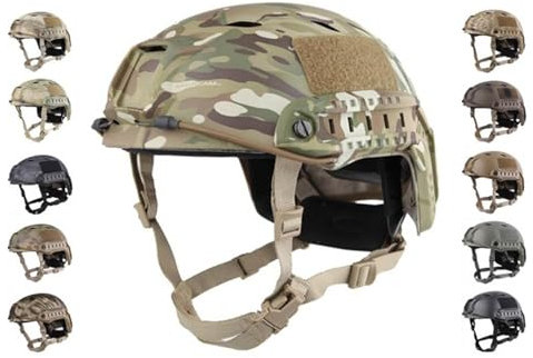 Elite Tribe Militär Airsoft Helm Kampf Schnell Helm BJ Typ (Navy Seal)