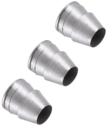 CoCud Coins de Poignée Ronde, Diamètre de 10 mm, Kit de Coins en Acier Au Carbone pour Prévenir La Fissuration Des Manches de Marteau - (Applications : pour Hache), 3 Pièces