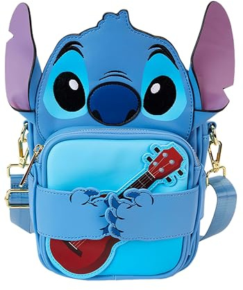 Loungefly Disney Stitch Camping Crossbuddies Bag Blue