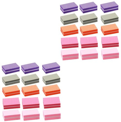 Baluue 100stücke Nagelfeilen Nagelfeilen Für Maniküre Hochwertige Polierfeilen Für Gelnägel Nägel Farben Für Professionelle Und Private Anwendungen