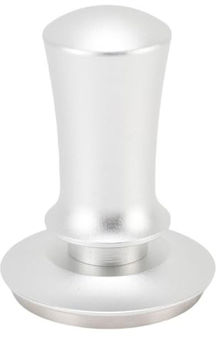 Manomissione del caffè Portatile da 58 Mm con Base in Acciaio Inossidabile 304 a Pressione Costante Facile da Pulire per la Caffetteria per la Casa (SILVER)