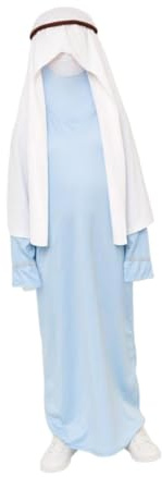 Yunmeryker Costumes Mariaux, Ensemble Foulard Traditionnel Souple, Chapeau et Robe pour Les Occasions Festives, M